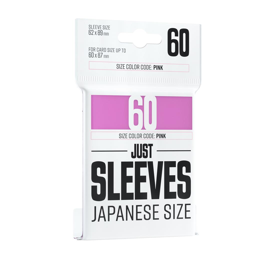 Just Sleeves Japanese Size Pink (60) - Accesorios y Marketing Coleccionable - Frikibase.com