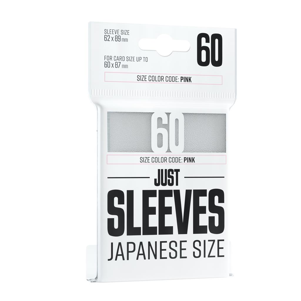 Just Sleeves Japanese Size White (60) - Accesorios y Marketing Coleccionable - Frikibase.com