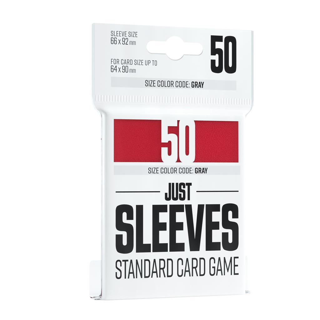 Just Sleeves Standard Card Game Red (50) - Accesorios y Marketing Coleccionable - Frikibase.com