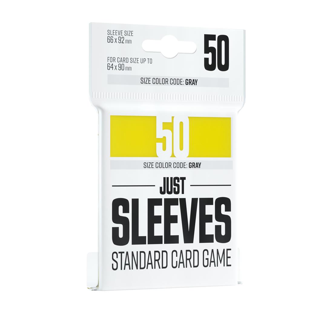 Just Sleeves Standard Card Game Yellow (50) - Accesorios y Marketing Coleccionable - Frikibase.com