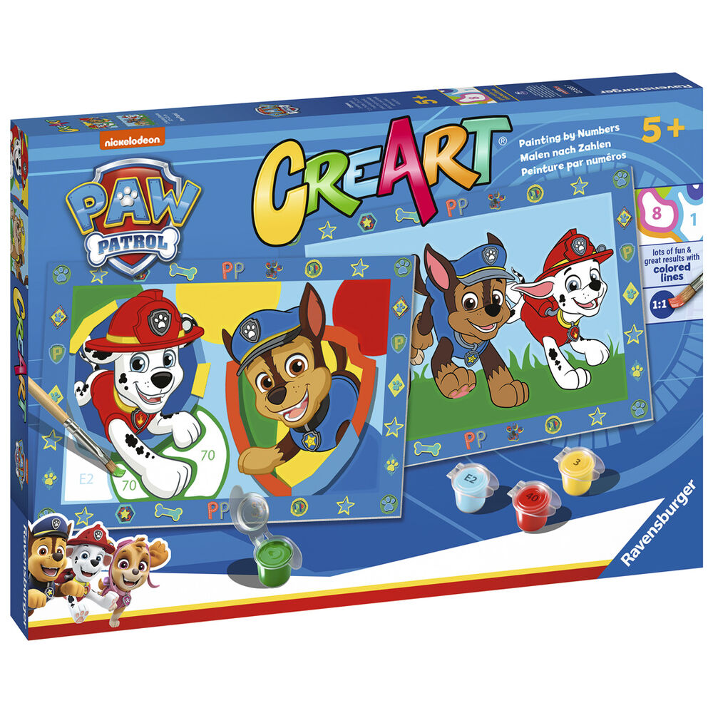 Kit de pintura CreArt Patrulla Canina Paw Patrol - Frikibase.com