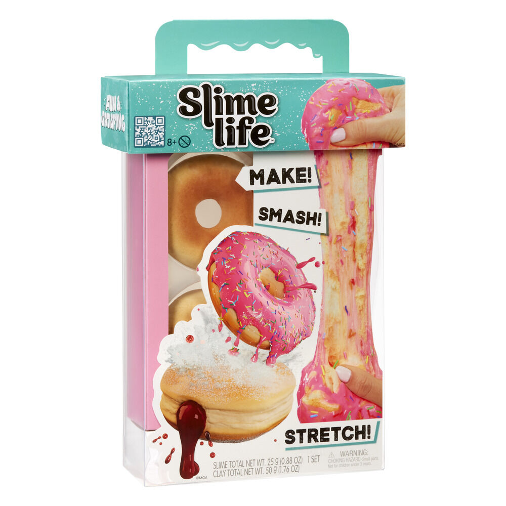 Kit slime Donut Rosa Glaseado DIY Slime Life - Frikibase.com