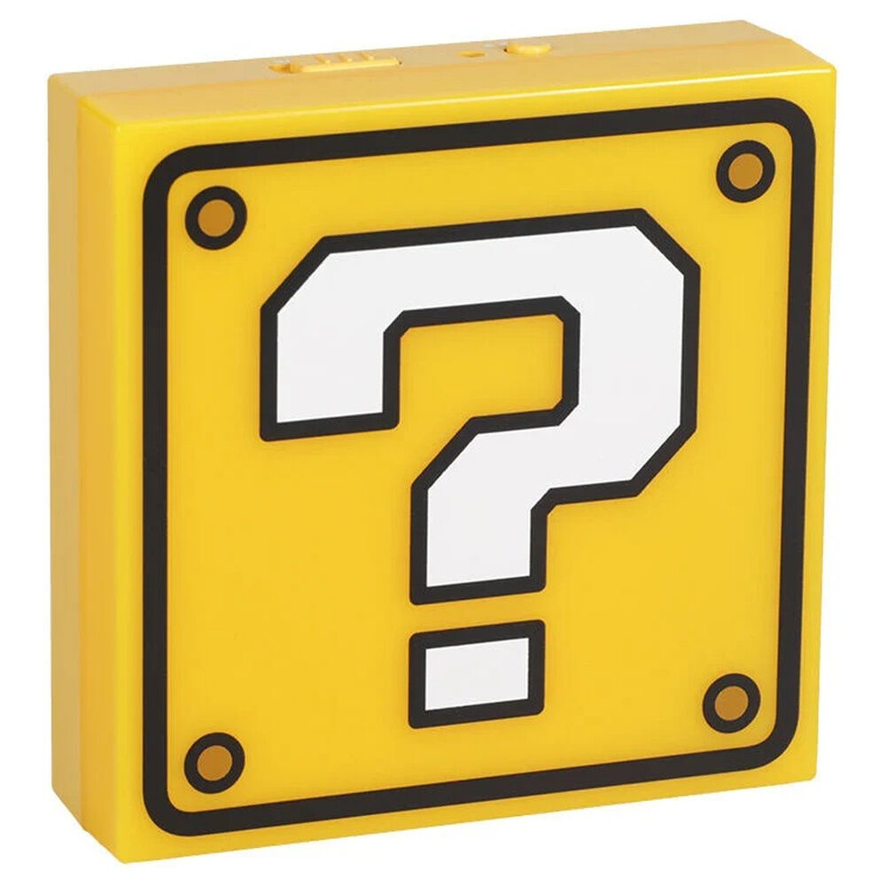 Lampara Question Block Super Mario - Frikibase.com