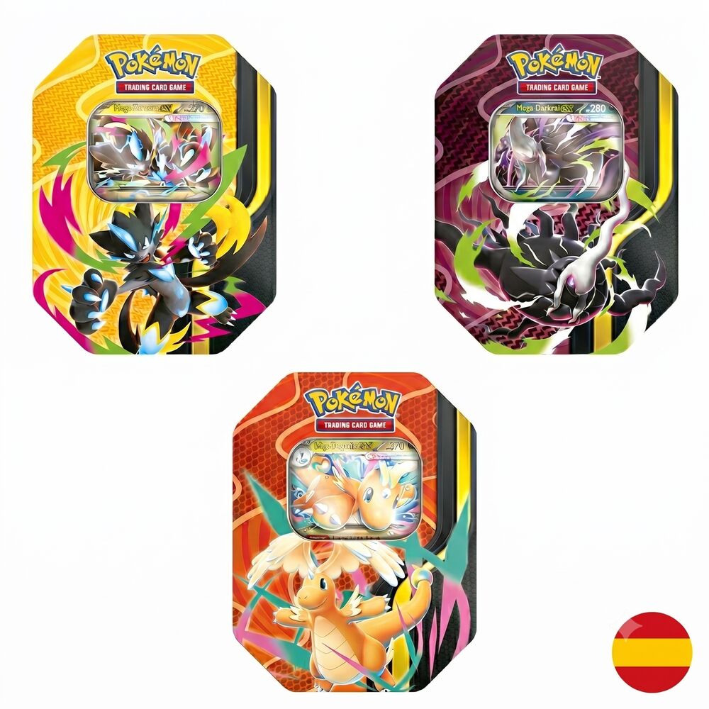 Lata Cartas Agosto ex Pokemon español - Frikibase.com