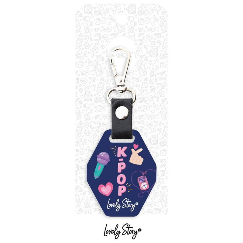 Llavero Dark Blue K-Pop - Frikibase.com