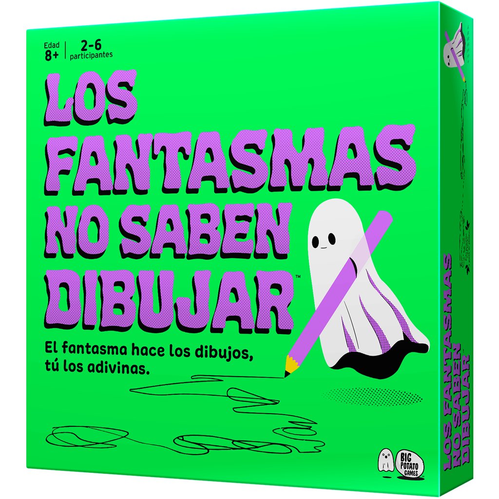 Los fantasmas no saben dibujar - Juego de tablero - Frikibase.com