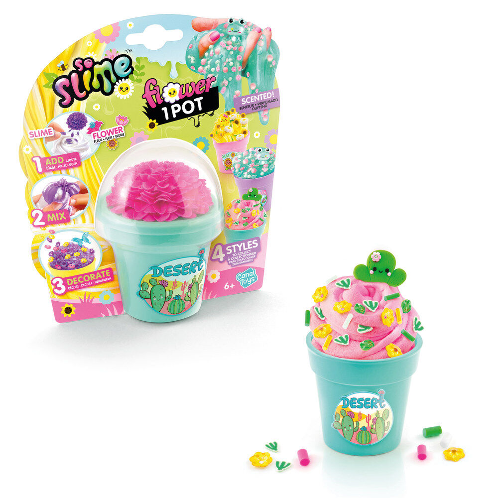 Maceta aromatica flor Slime Flower surtido - Frikibase.com