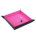 Magnetic Dice Tray Square Black/Pink – imagen 3