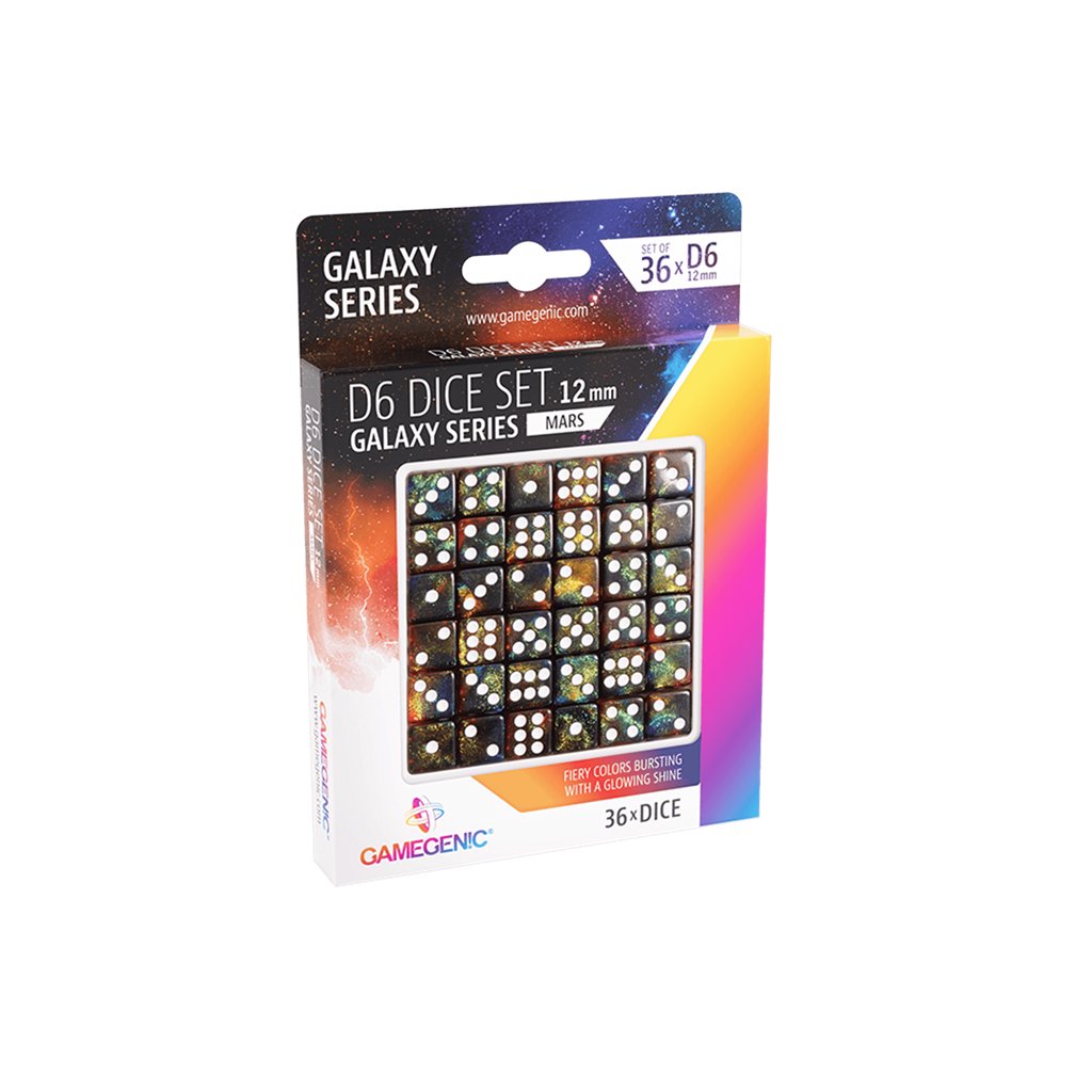 Mars D6 Dice Set 12 mm (36 pcs) - Accesorios y Marketing Coleccionable - Frikibase.com