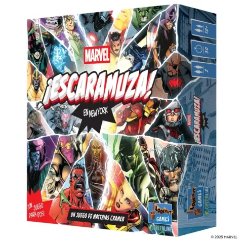 Marvel ¡Escaramuza! en New York - Juego de tablero - Frikibase.com
