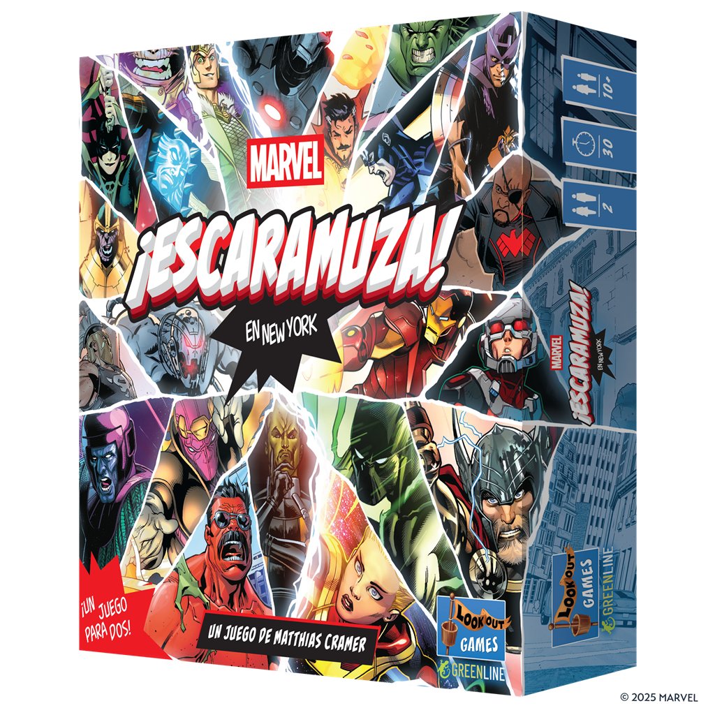 Marvel ¡Escaramuza! en New York - Juego de tablero - Frikibase.com