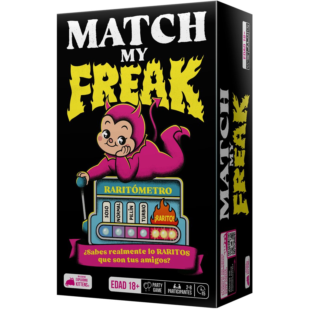 Match my freak - Juego de tablero - Frikibase.com