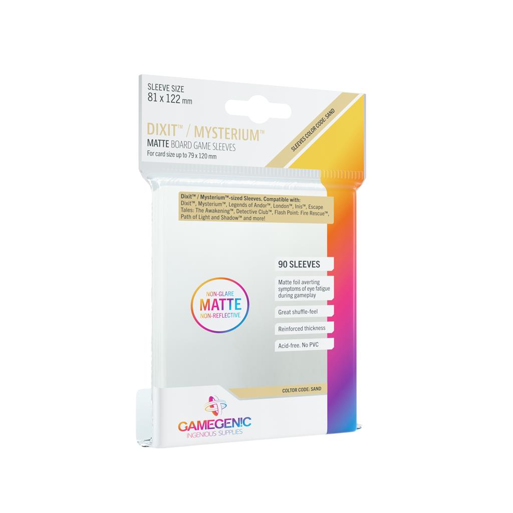Matte Dixit Sleeves 81x122mm (90) - Accesorios y Marketing Coleccionable - Frikibase.com