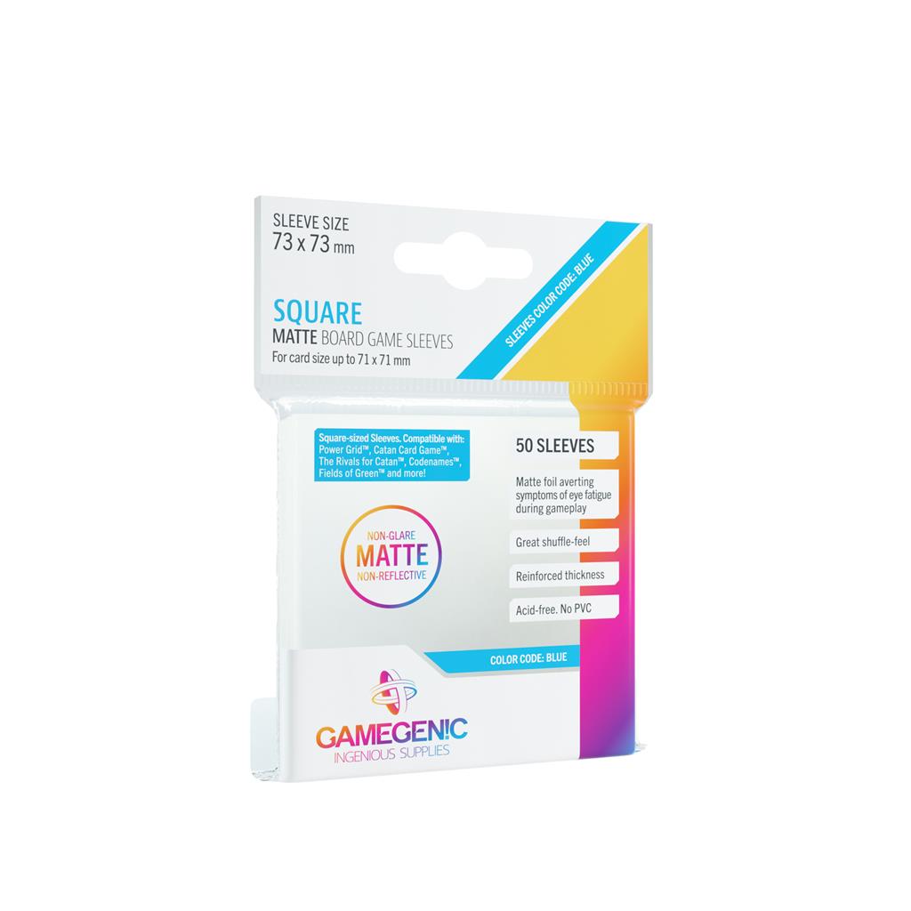 Matte Square-Sized Sleeves 73x73mm (50) - Accesorios y Marketing Coleccionable - Frikibase.com