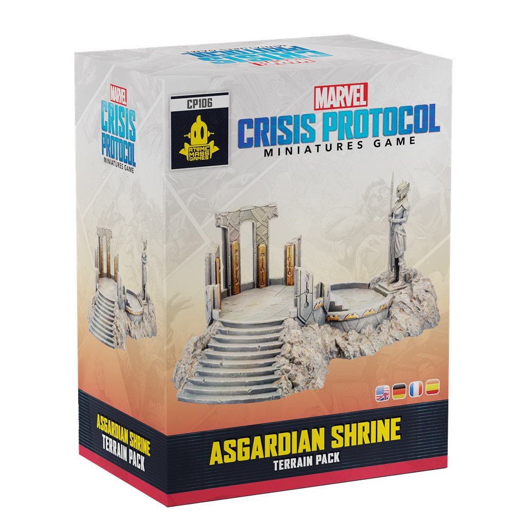 MCP: Asgardian Shrine Terrain Pack - Juego de Miniaturas - Frikibase.com