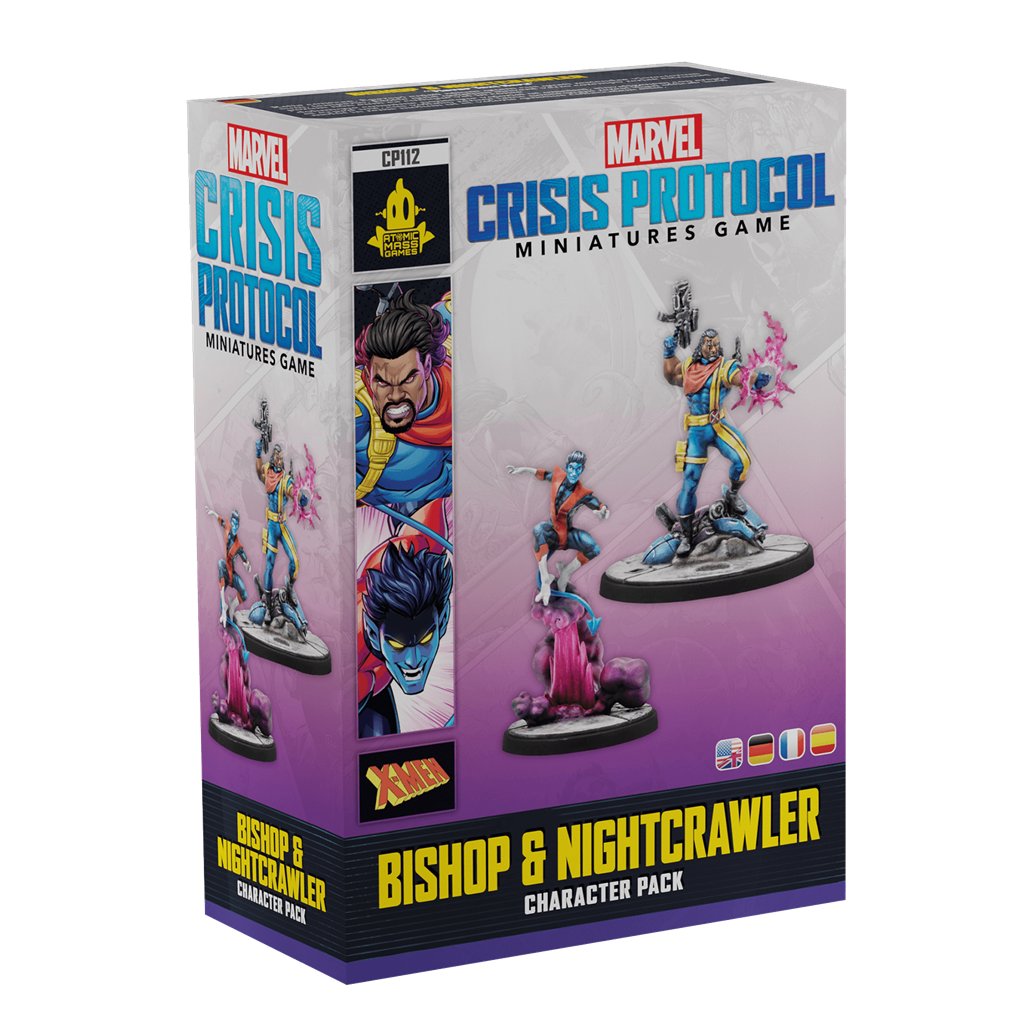 MCP: Bishop & Nightcrawler - Juego de Miniaturas - Frikibase.com