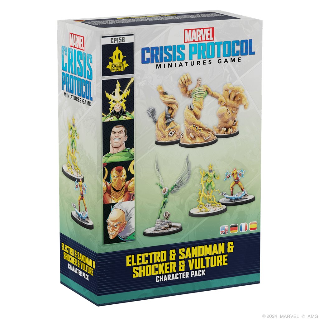 MCP: Electro & Sandman & Shocker & Vulture - Juego de Miniaturas - Frikibase.com