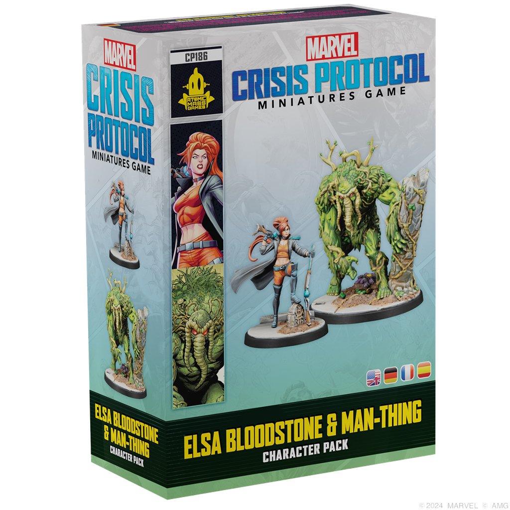MCP: Elsa Bloodstone & Man-Thing - Juego de Miniaturas - Frikibase.com