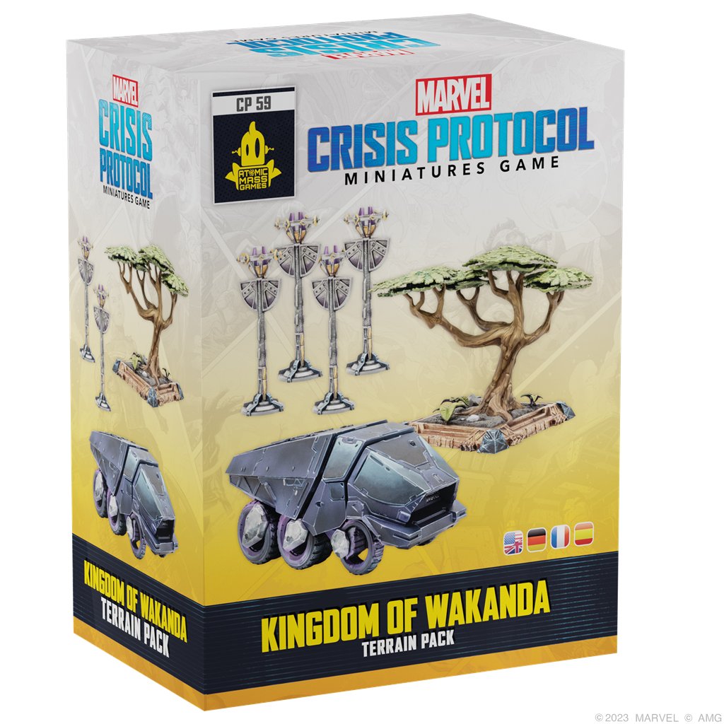 MCP: Kingdom of Wakanda Terrain Pack - Juego de Miniaturas - Frikibase.com