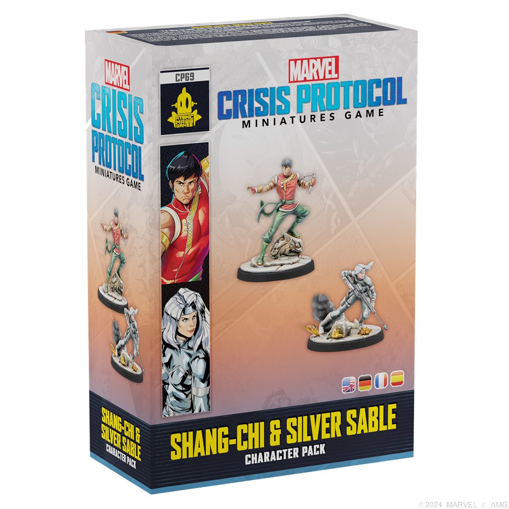 MCP: Shang-Chi & Silver Sable - Juego de Miniaturas - Frikibase.com