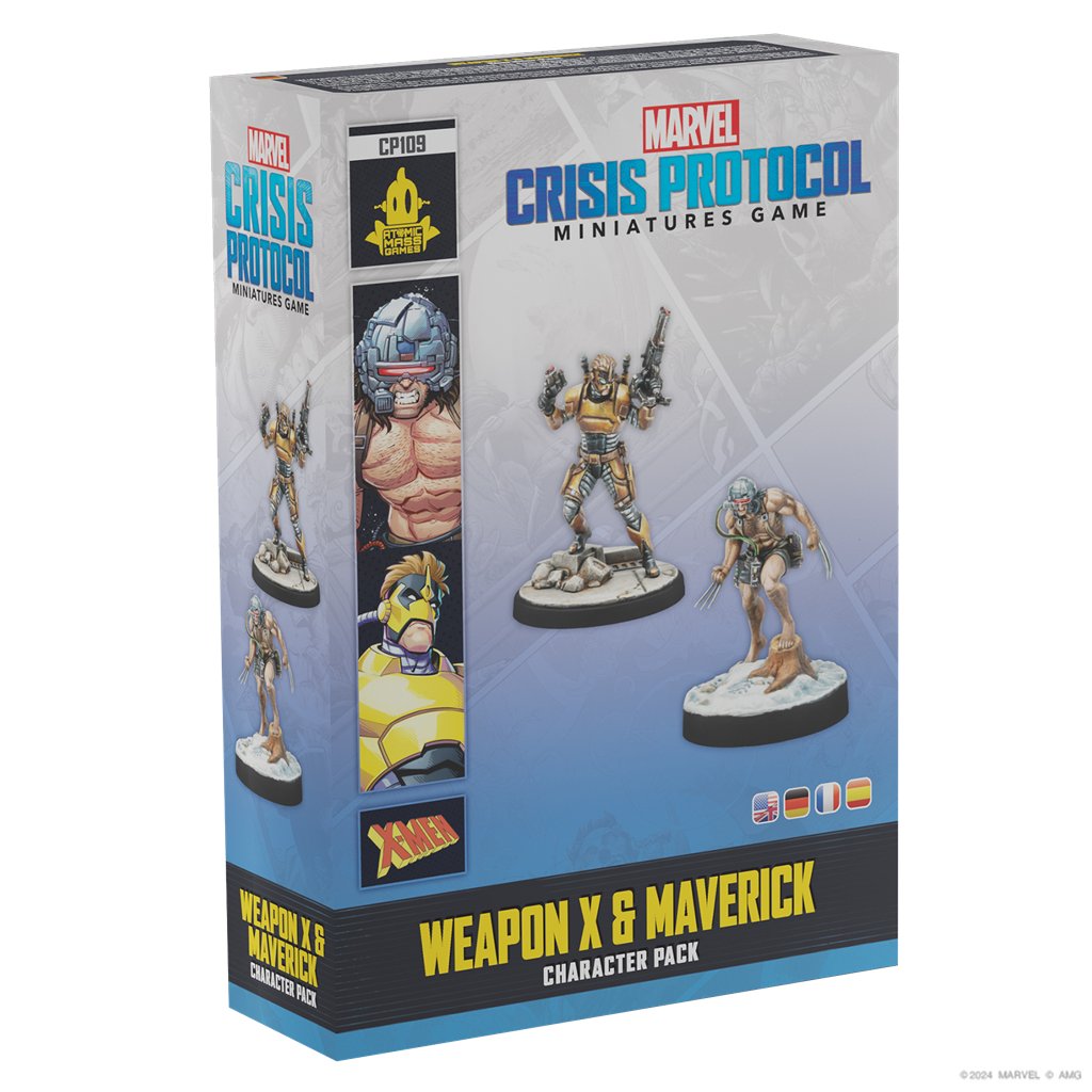 MCP: Weapon X & Maverick - Juego de Miniaturas - Frikibase.com