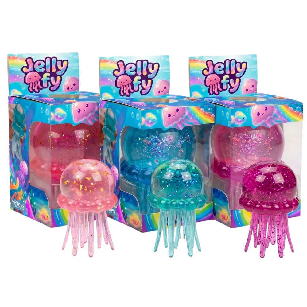 Medusa Antiestres Squishy Jellyfy 8cm surtido - Frikibase.com