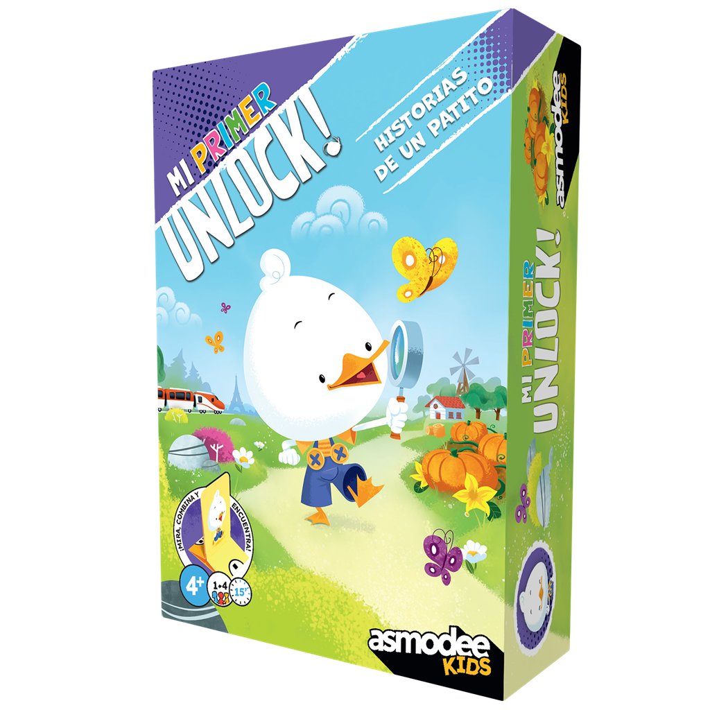 Mi primer Unlock! Historias de un patito - Juego de tablero - Frikibase.com