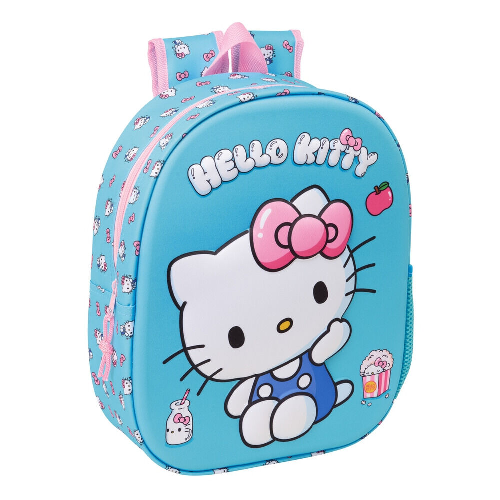 Mochila 3D Hello Kitty 33cm - Frikibase.com