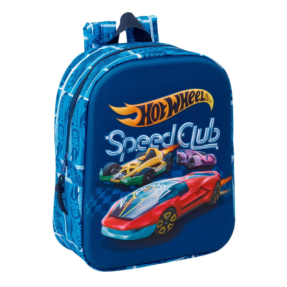 Mochila 3D Hot Wheels 27cm - Frikibase.com