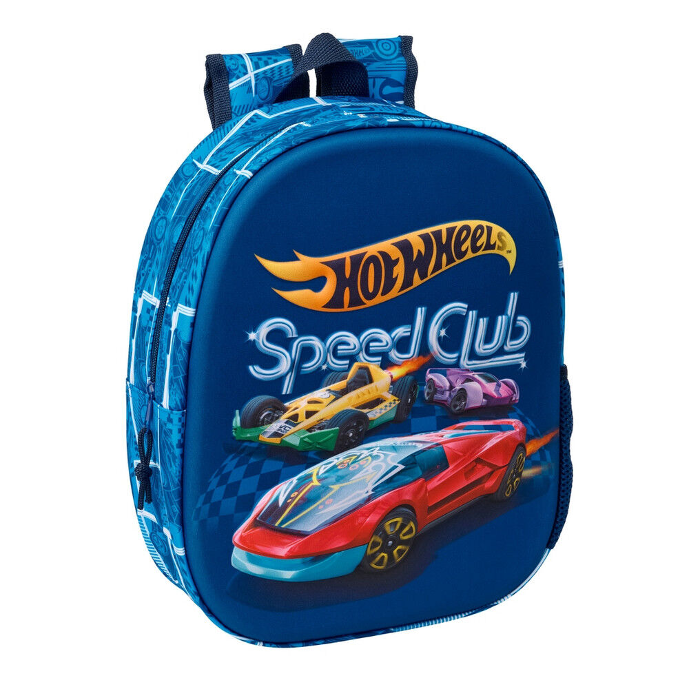 Mochila 3D Hot Wheels 33cm - Frikibase.com