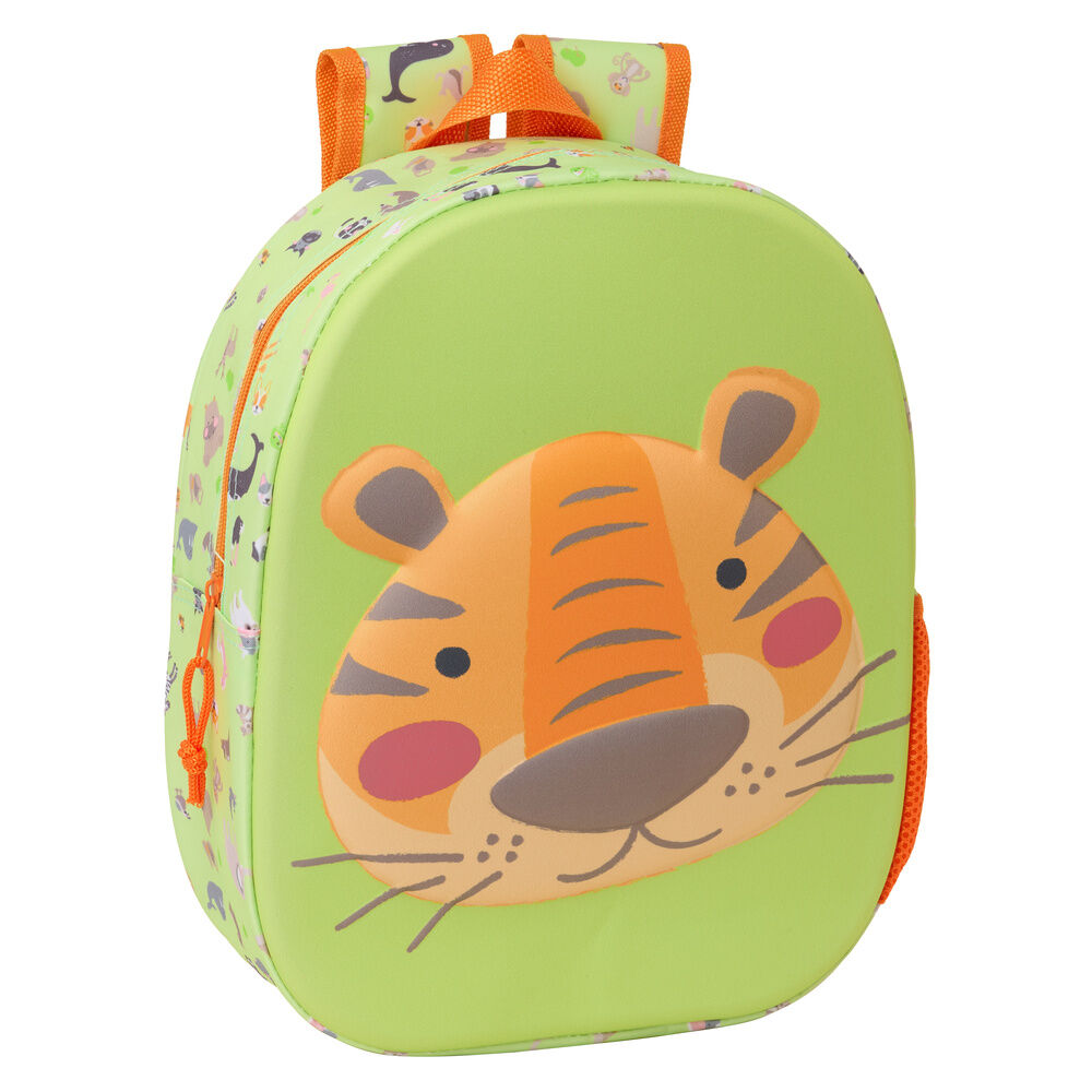 Mochila 3D Tigre 33cm - Frikibase.com