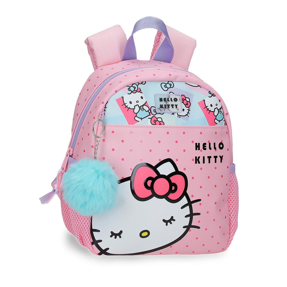 Mochila Bows Hello Kitty 26cm - Frikibase.com