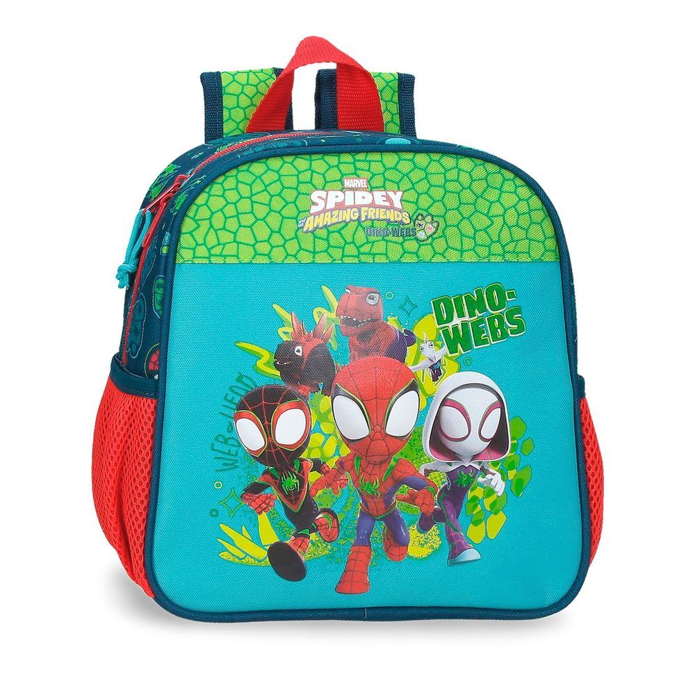 Mochila Dino-Webs Spiderman Marvel 25cm adaptable - Frikibase.com