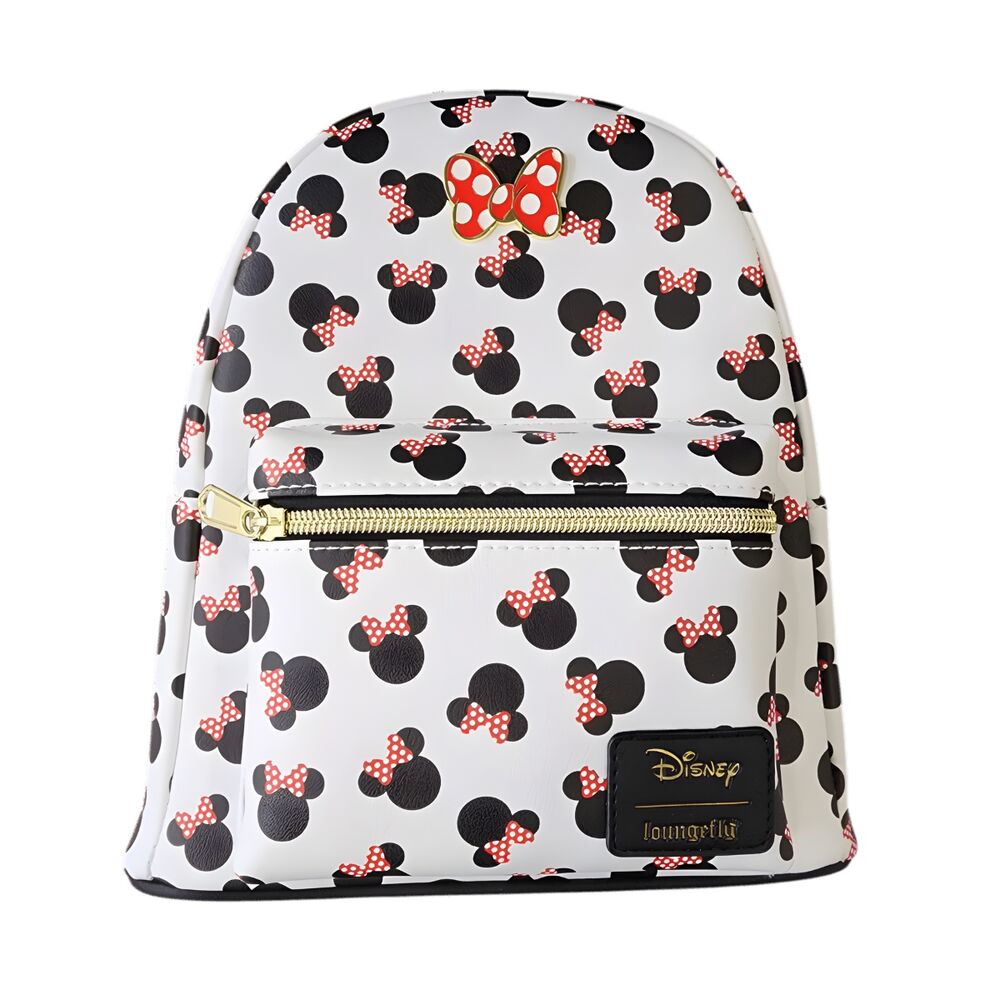 Mochila Disney Minnie Mouse Aop Loungefly 26cm - Frikibase.com