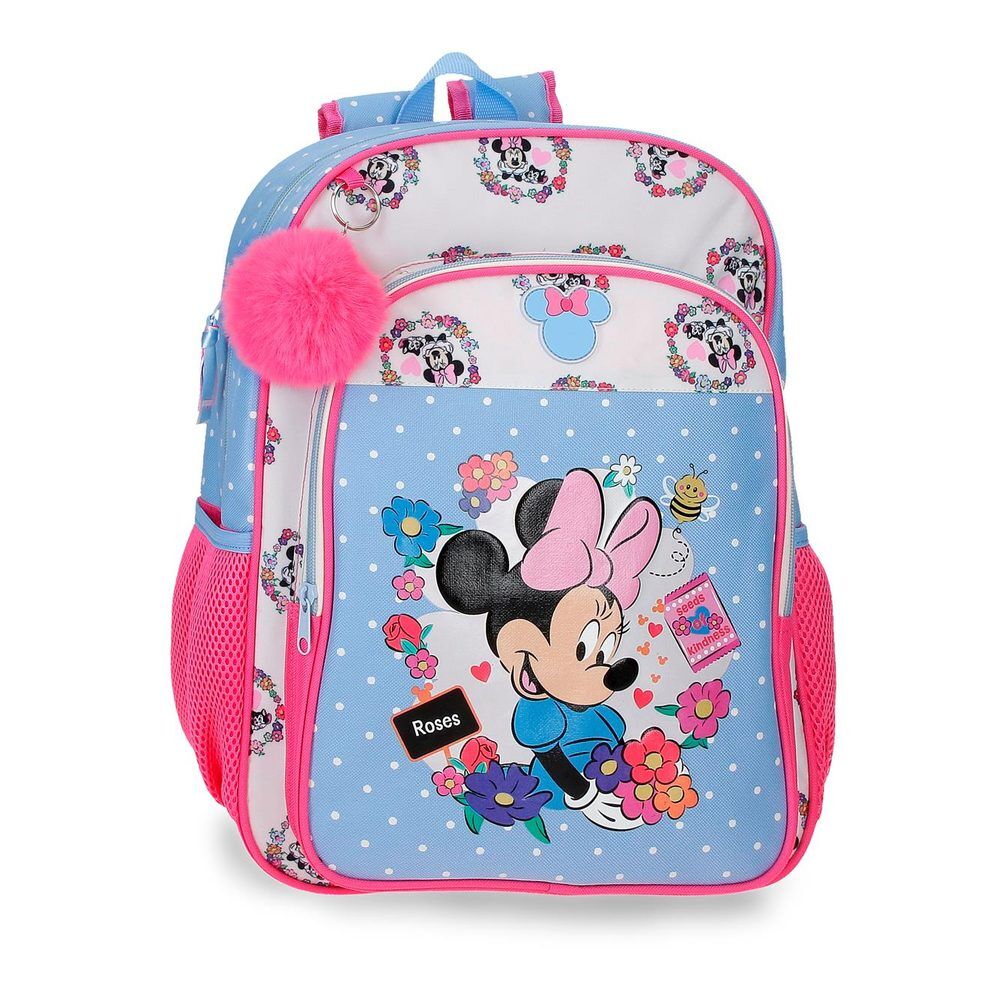 Mochila Flowers Minnie Disney 40cm adaptable - Frikibase.com