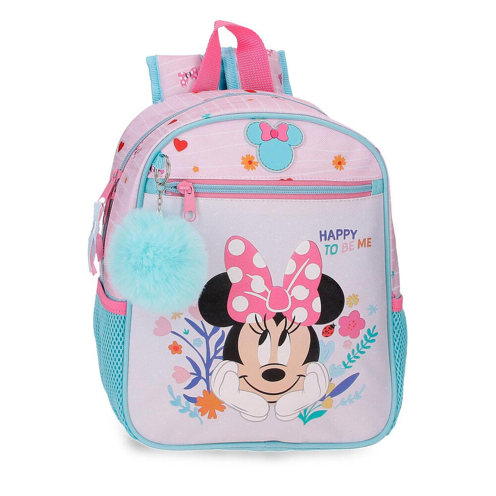 Mochila Happy To Be Me Minnie Disney 28cm adaptable - Frikibase.com