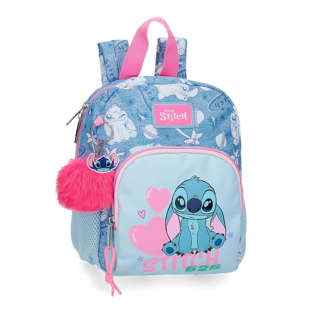 Mochila Hearts Stitch Disney 24cm - Frikibase.com