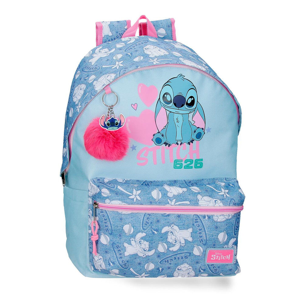 Mochila Hearts Stitch Disney 44cm adaptable - Frikibase.com