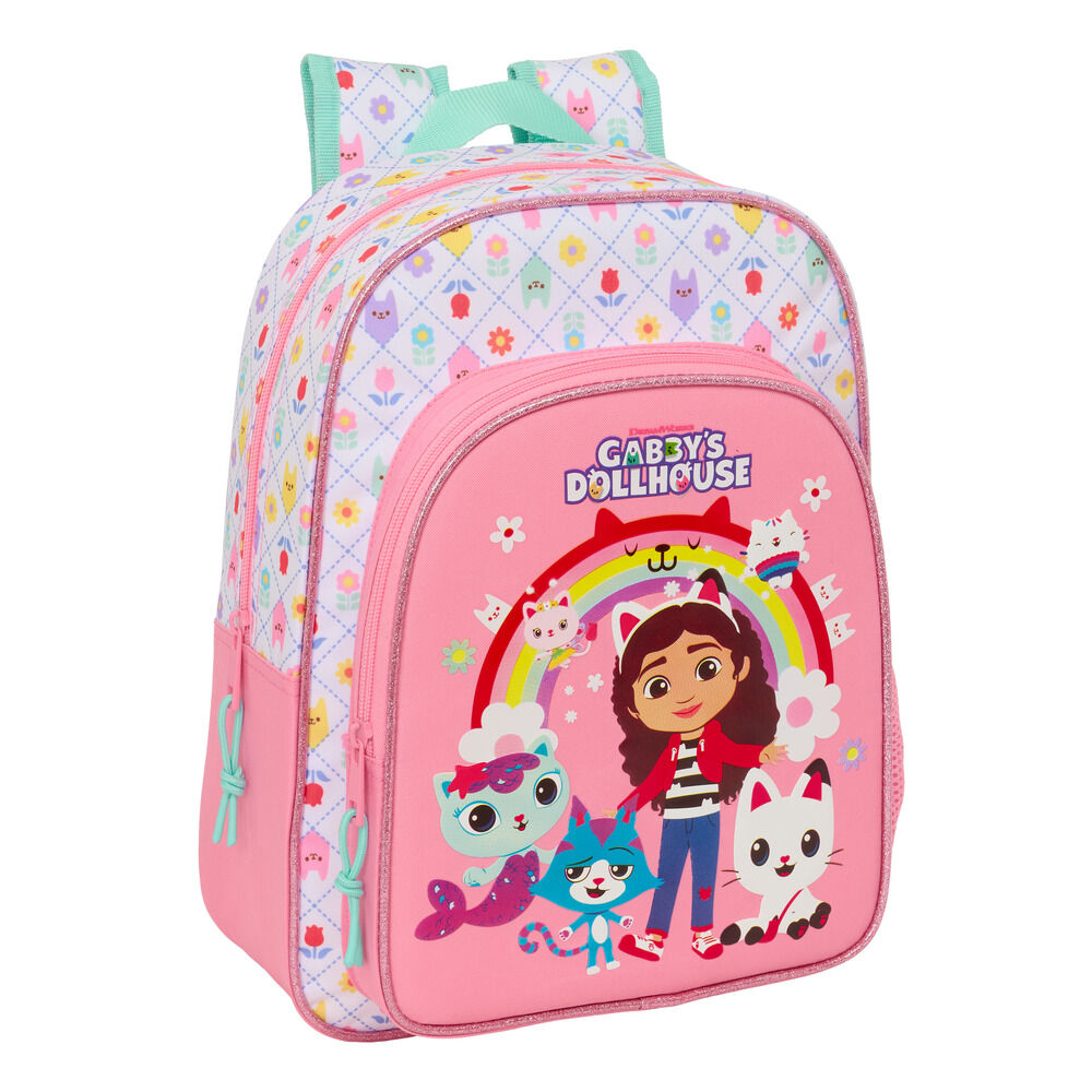 Mochila La Casa de Muñecas de Gabby 34cm adaptable - Frikibase.com