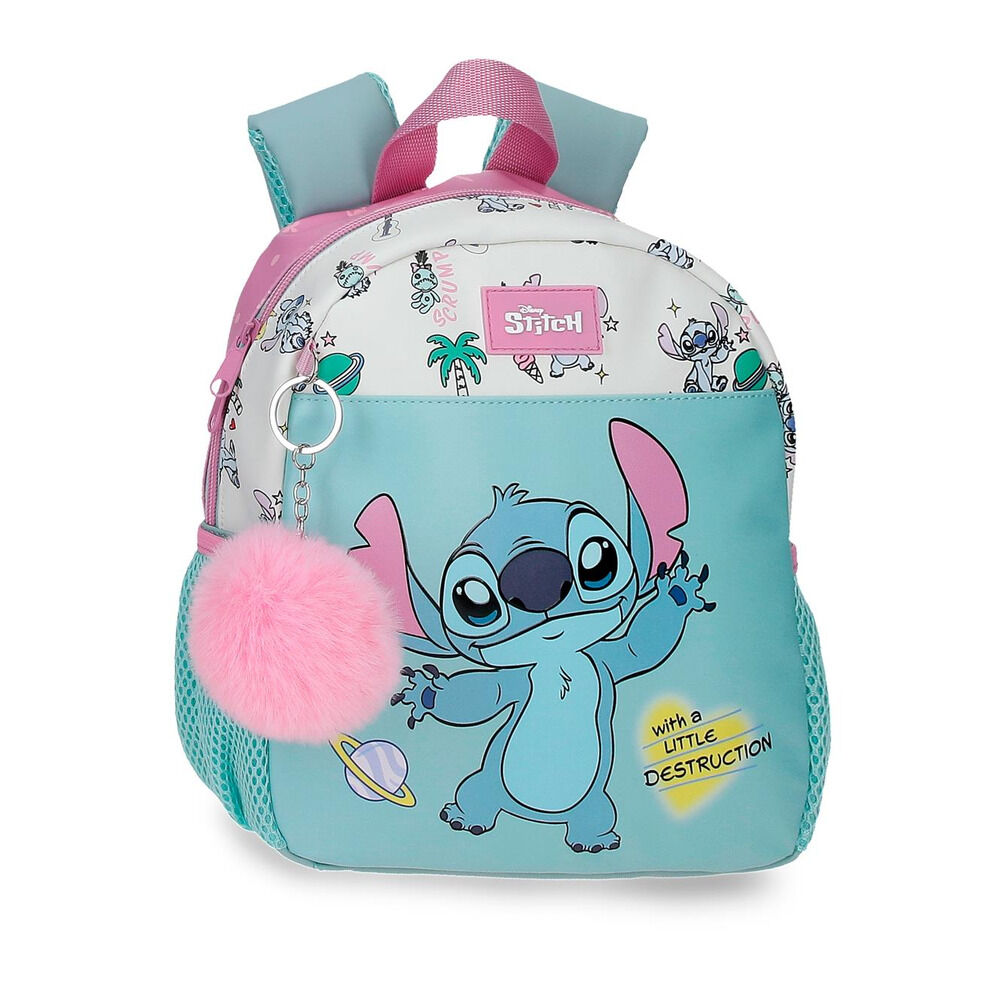 Mochila Little Destruction Stitch Disney 26cm - Frikibase.com