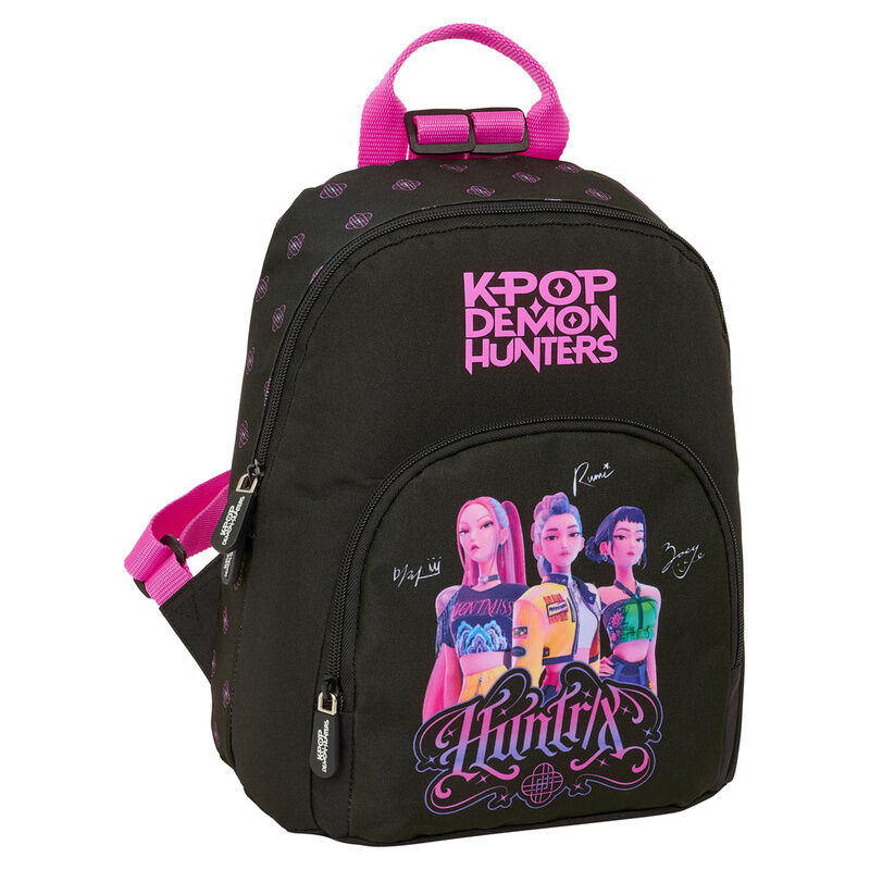 Mochila Negra Kpop Demon Hunters - Frikibase.com