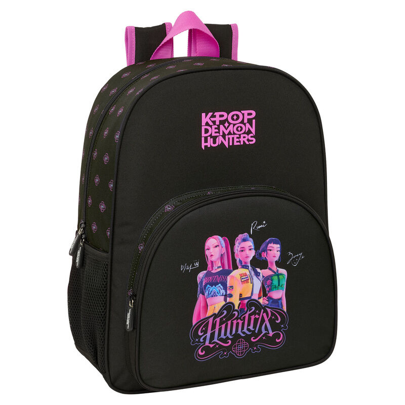 Mochila Negra Kpop Demon Hunters - Frikibase.com