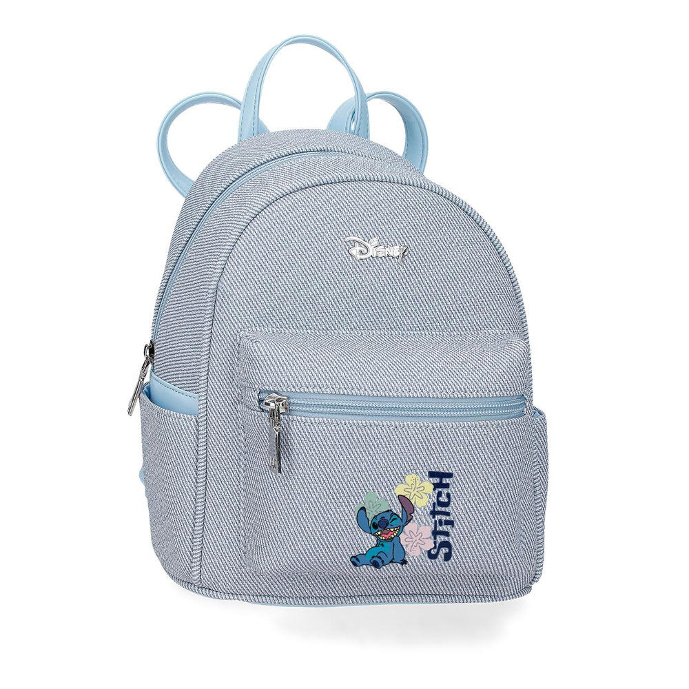 Mochila paseo Tiki Stitch Disney denim 23cm - Frikibase.com