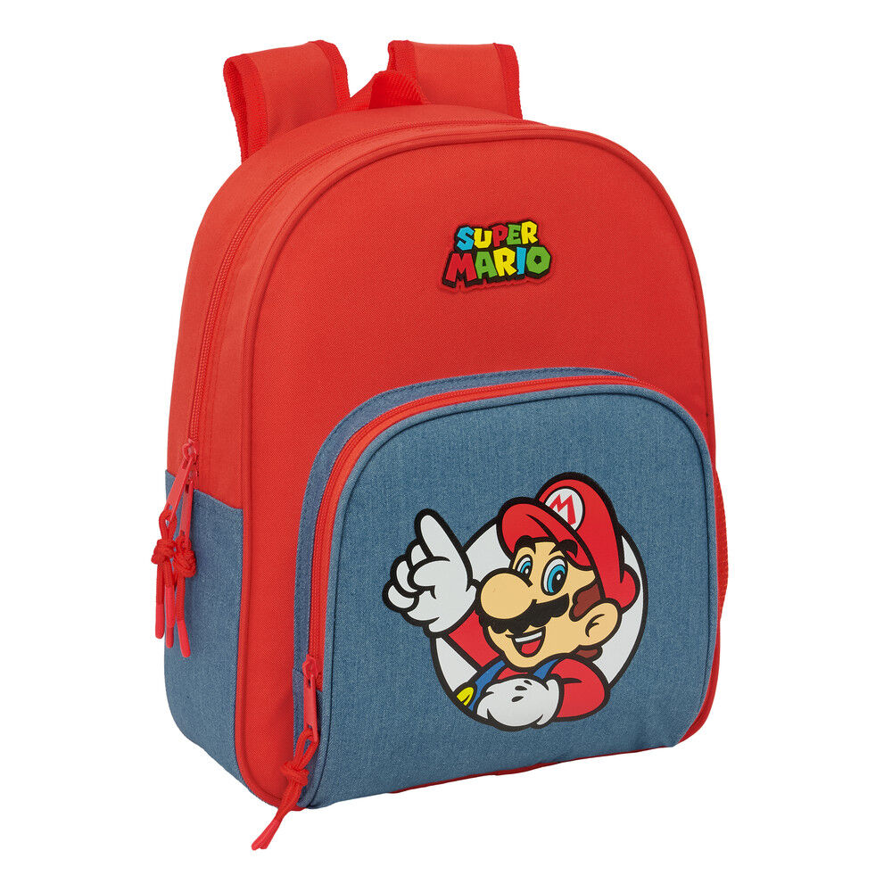 Mochila Super Mario adaptable 34cm - Frikibase.com