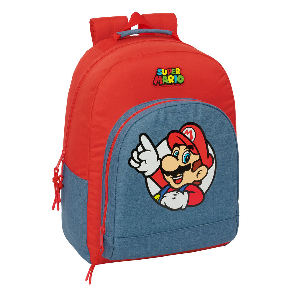 Mochila Super Mario adaptable 42cm - Frikibase.com