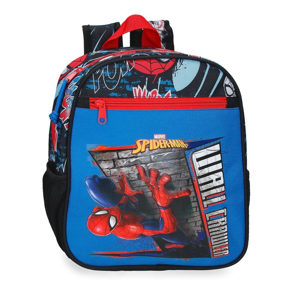 Mochila Wall Crawler Spiderman Marvel 28cm adaptable - Frikibase.com
