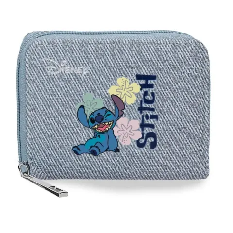 Monedero Tiki Stitch Disney denim - Frikibase.com