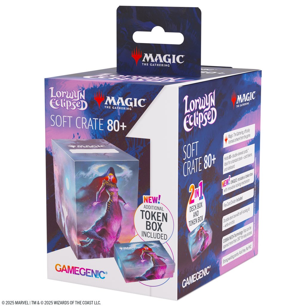 MTG Lorwyn Eclipsed Soft Crate 80+ Moonshadow - Accesorios y Marketing Coleccionable - Frikibase.com