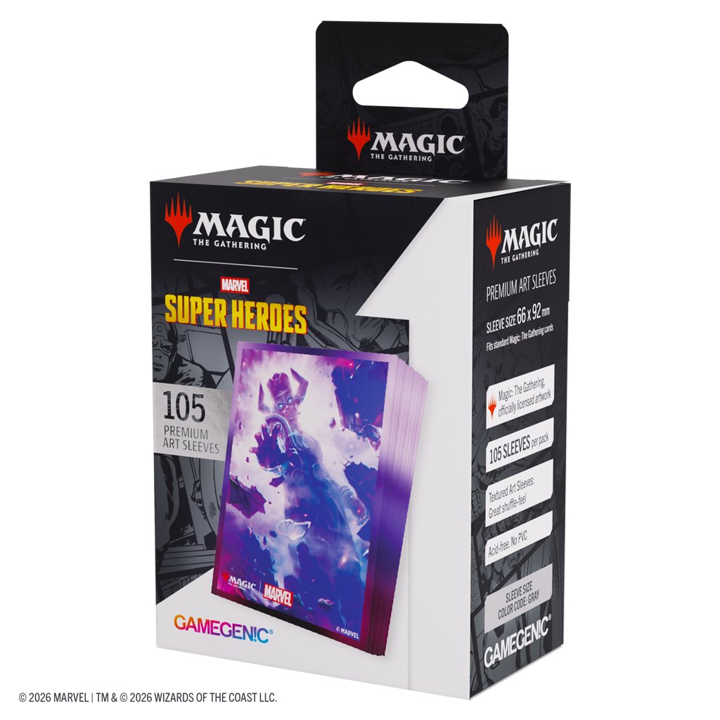 MTG Marvel SH Art Sleeves Galactus Token - Accesorios y Marketing Coleccionable - Frikibase.com