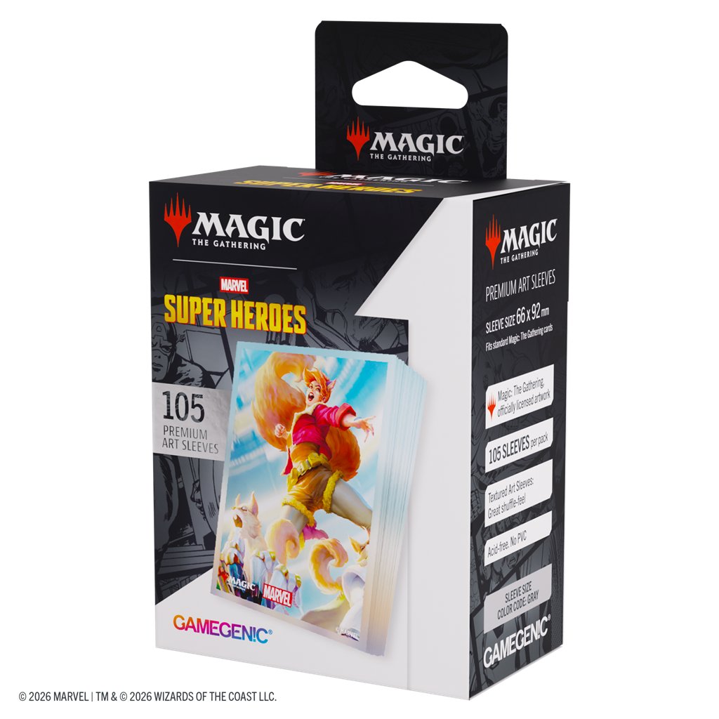 MTG Marvel SH Art Sleeves Go Nuts! - Accesorios y Marketing Coleccionable - Frikibase.com
